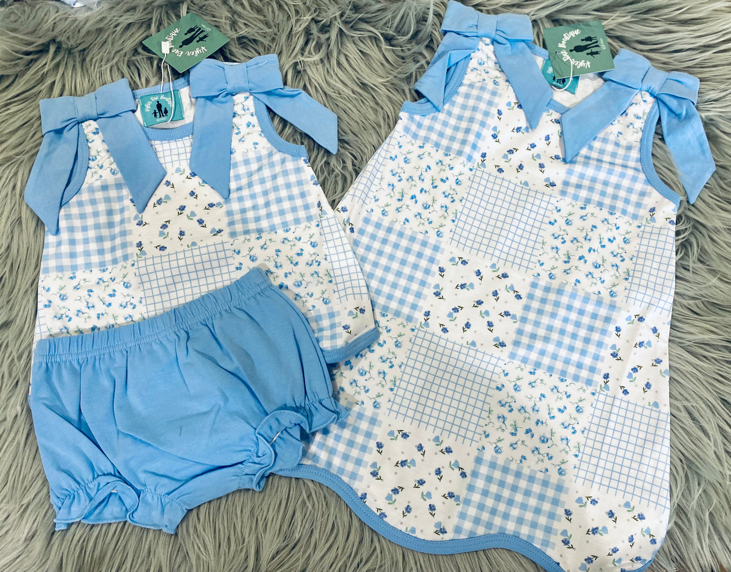 Blue Patchwork Collection