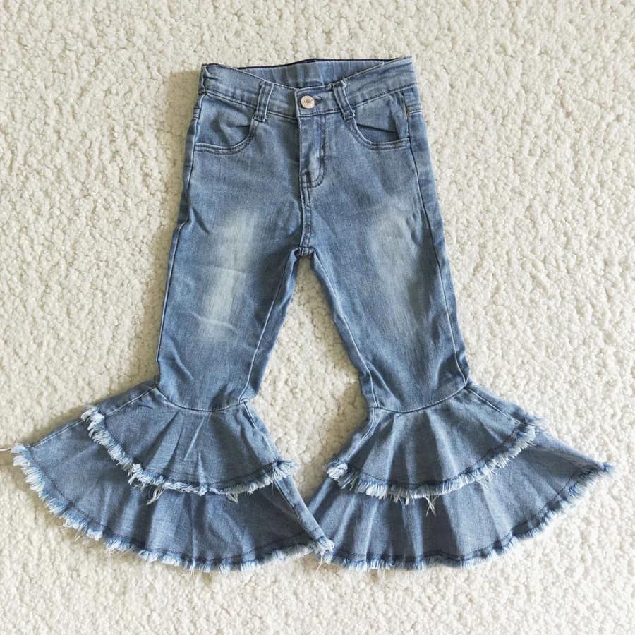 Light Wash Flare Jeans