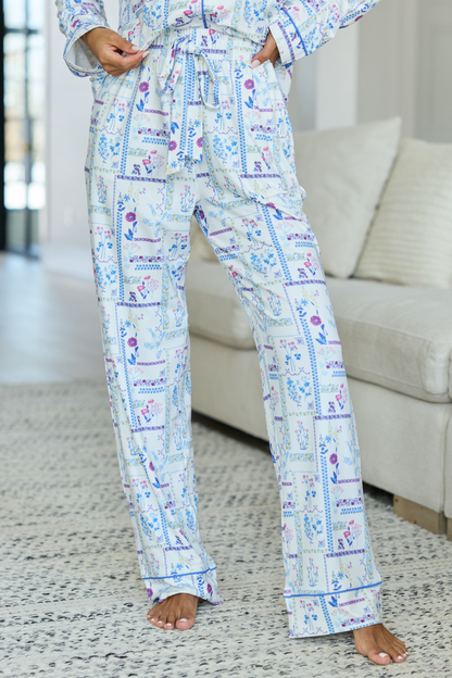 Cozy Crush Pajama Pants - Botanical Bliss
