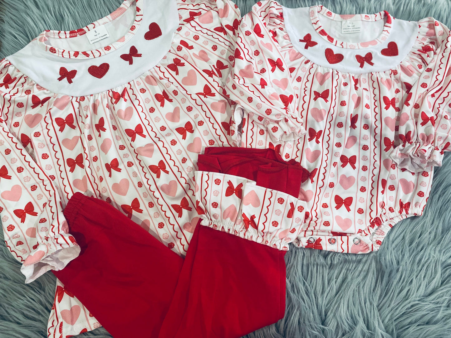 Embroidered Hearts Collection