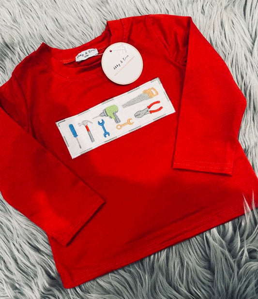 Embroidered Tool Tee 12m