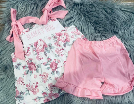 Mama's Girl Short Set