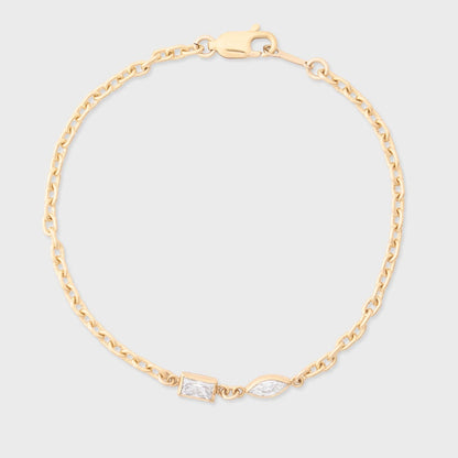two stone bracelet