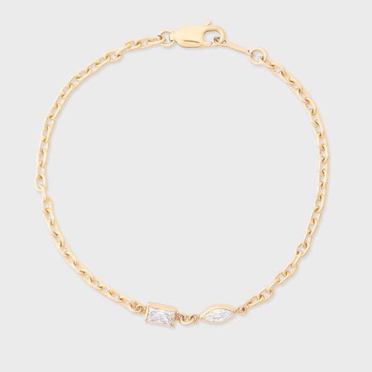 two stone bracelet