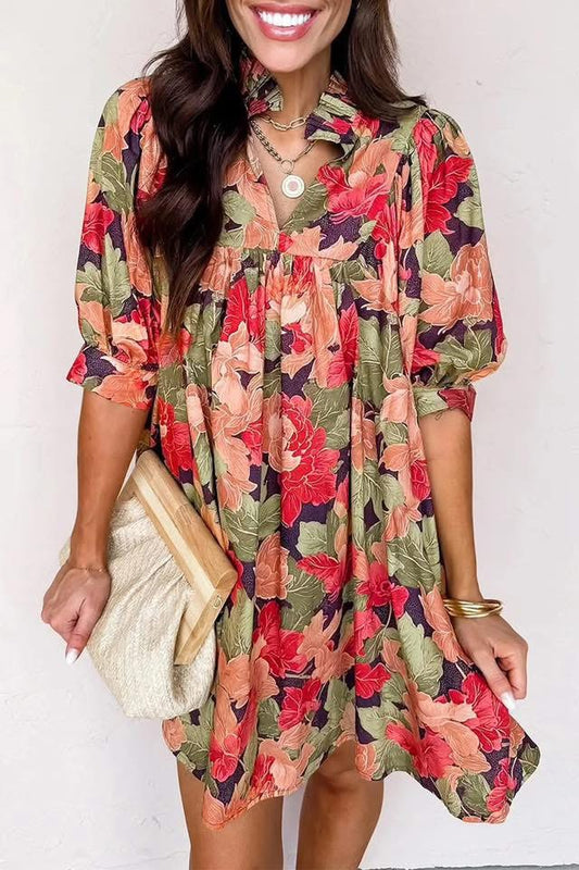 Spring Floral Dress