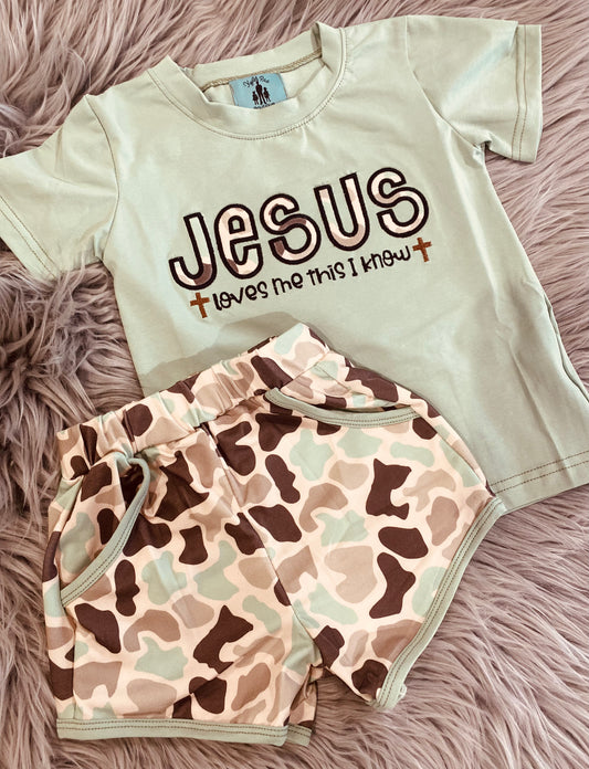 Jesus Love Me Camo