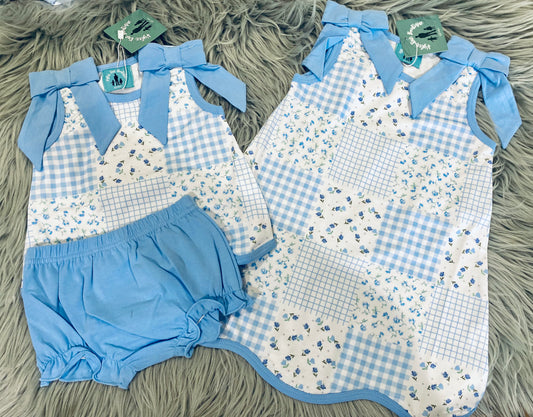 Blue Patchwork Collection