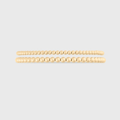 juno bracelet double stack (3+4mm)