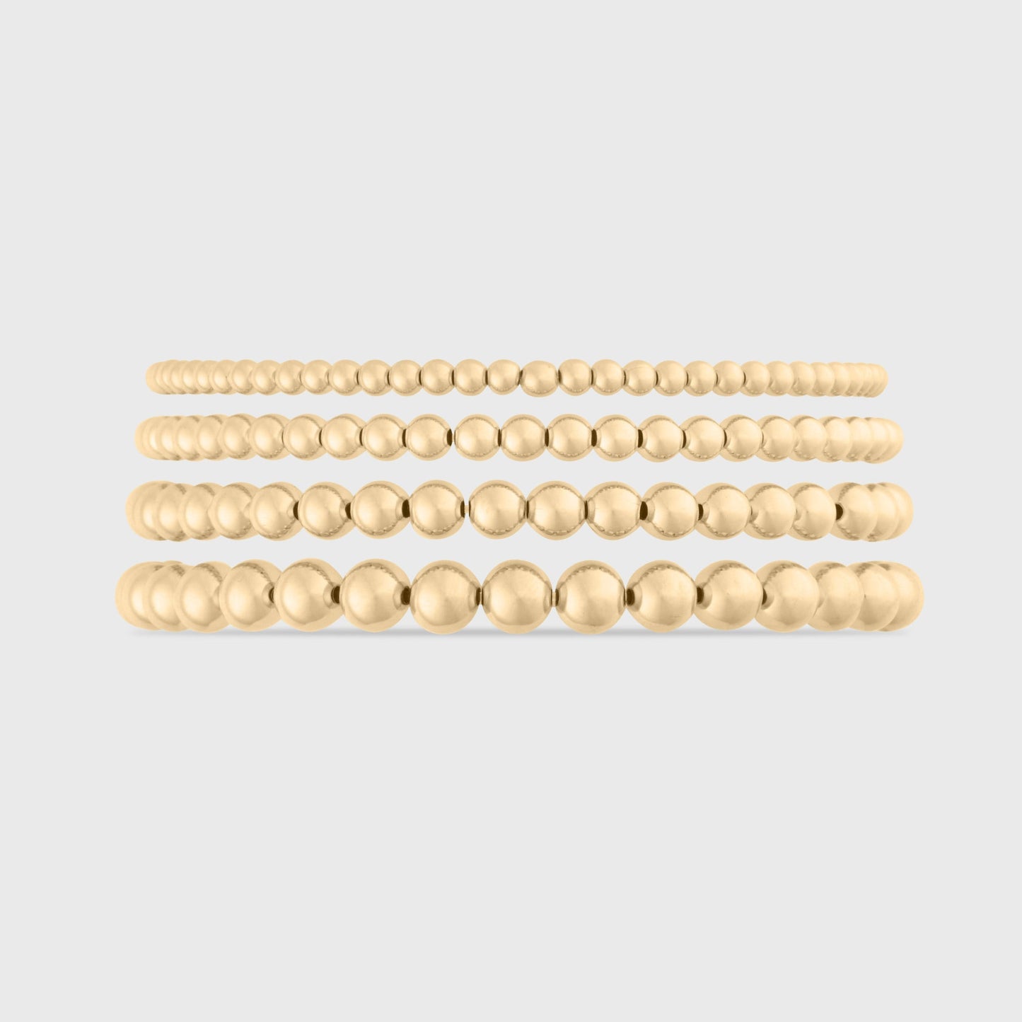 juno bracelet four stack (3+4+5+6mm)