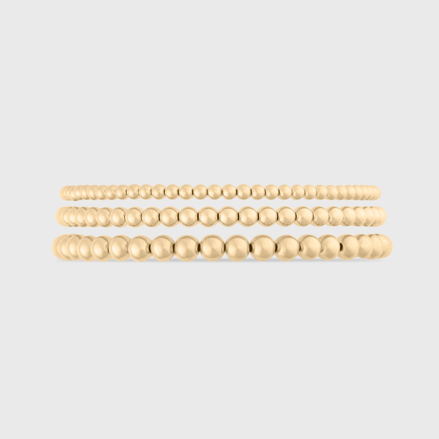juno bracelet triple stack (3+4+5mm)