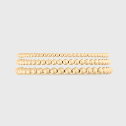juno bracelet triple stack (3+4+5mm)